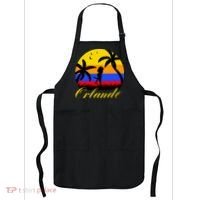 Retro Romantic Orlando Sunset Apron thumb 0