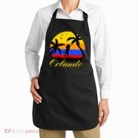Retro Romantic Orlando Sunset Apron thumb 2