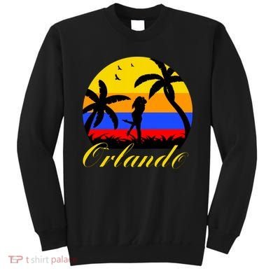Retro Romantic Orlando Sunset Sweatshirt