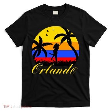 Retro Romantic Orlando Sunset T-Shirt