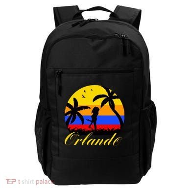 Retro Romantic Orlando Sunset Backpack
