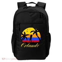 Retro Romantic Orlando Sunset Backpack thumb 0
