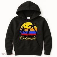 Retro Romantic Orlando Sunset Kids Hoodie thumb 0
