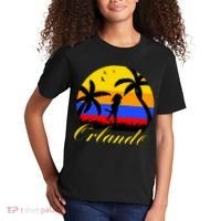 Retro Romantic Orlando Sunset Kids T-Shirt thumb 2