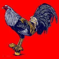 Rooster Santa Hat thumb 1