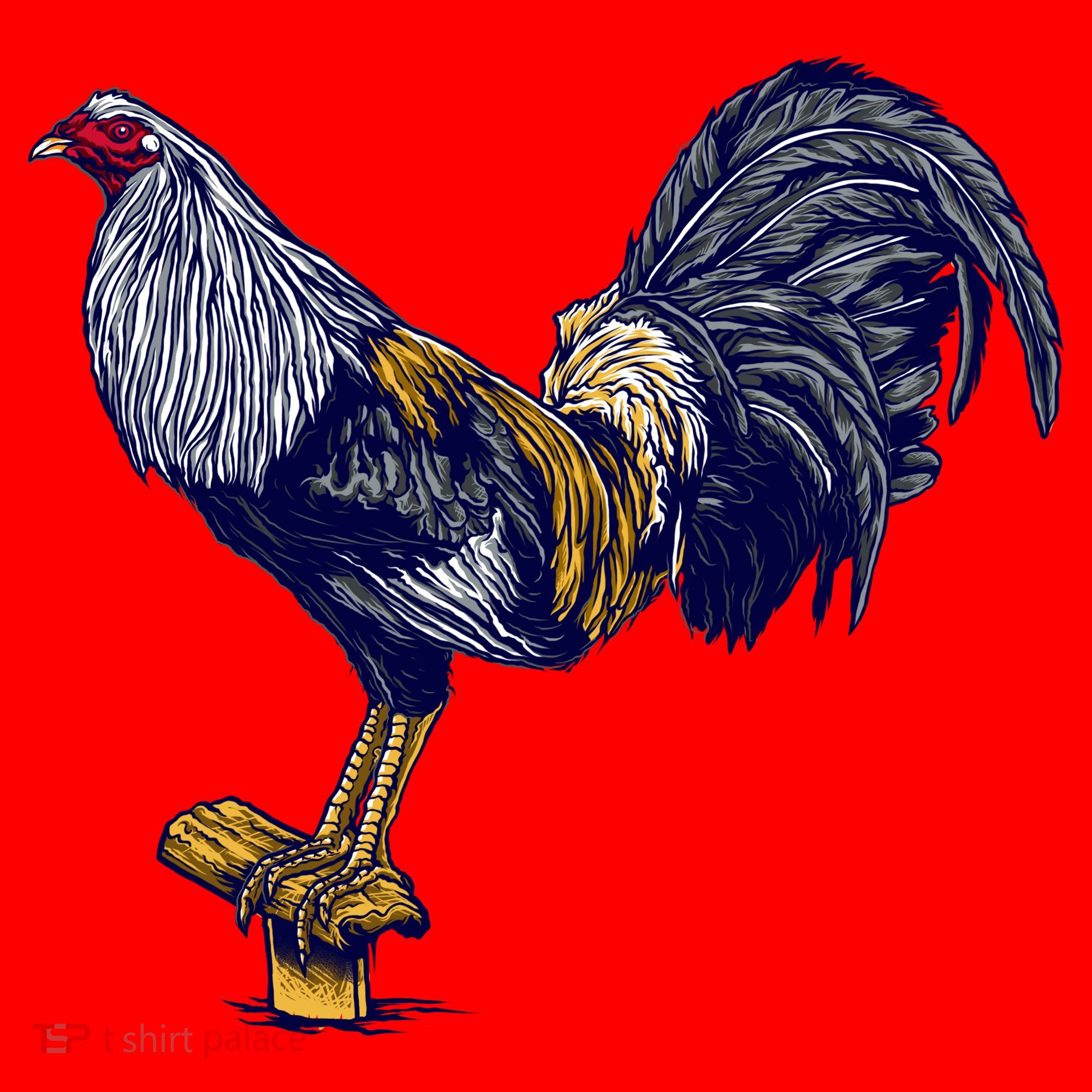 Rooster Santa Hat