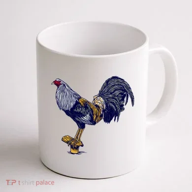Rooster Coffee Mug back