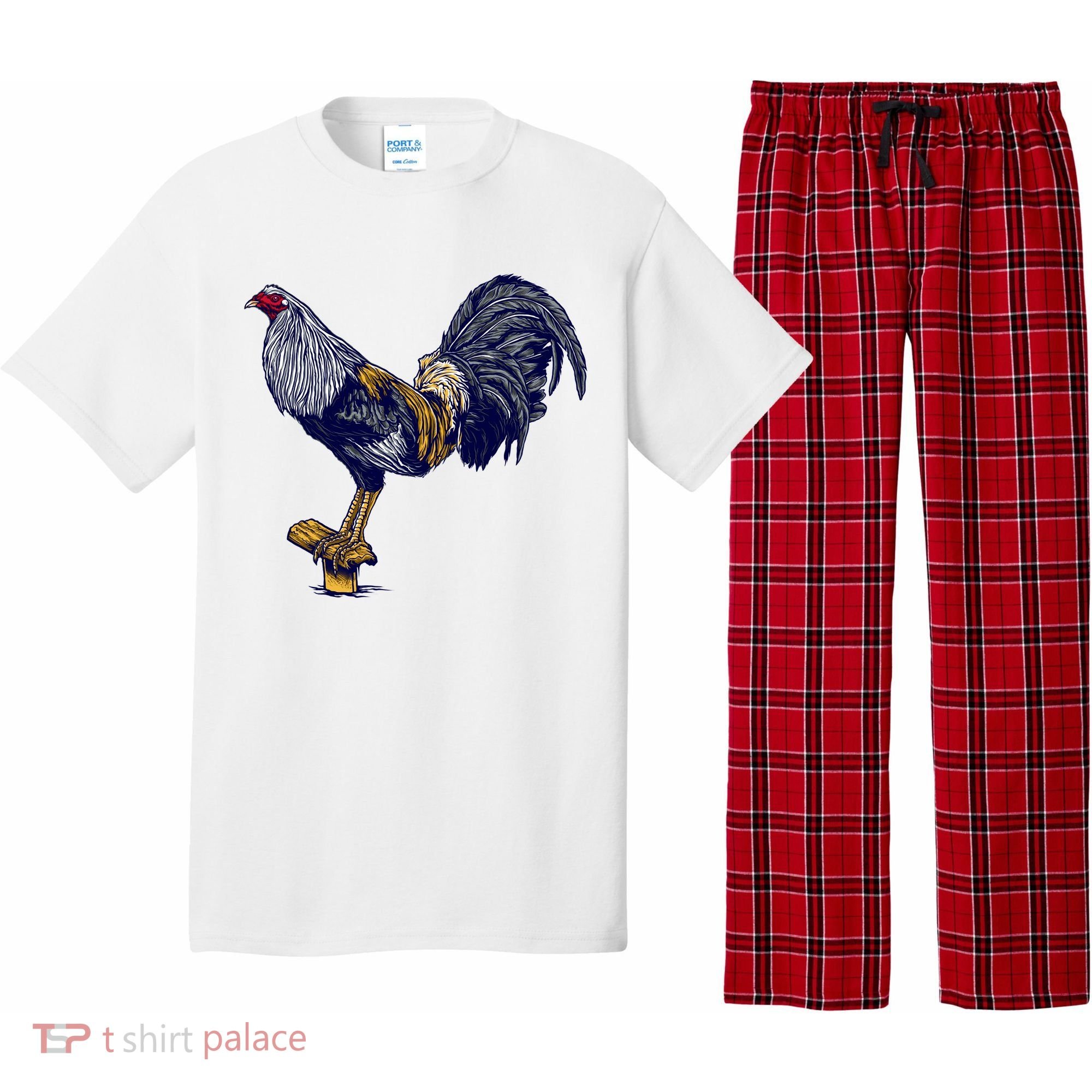 Rooster Pajama Set