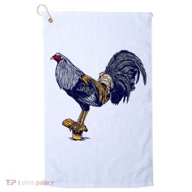 Rooster Golf Towel