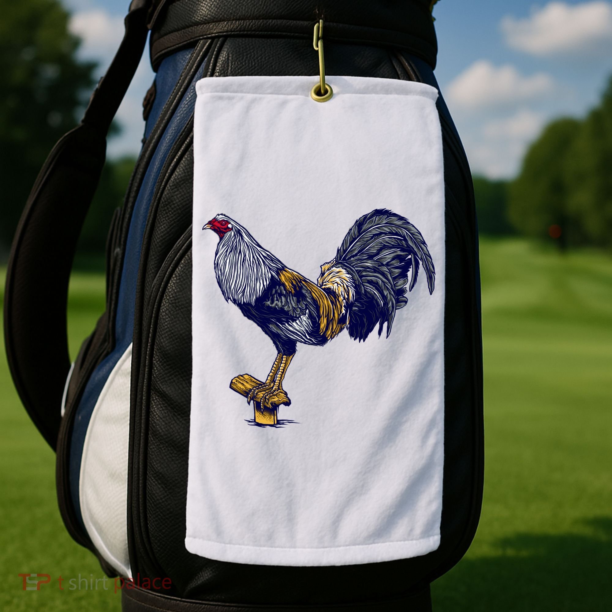 Rooster Golf Towel