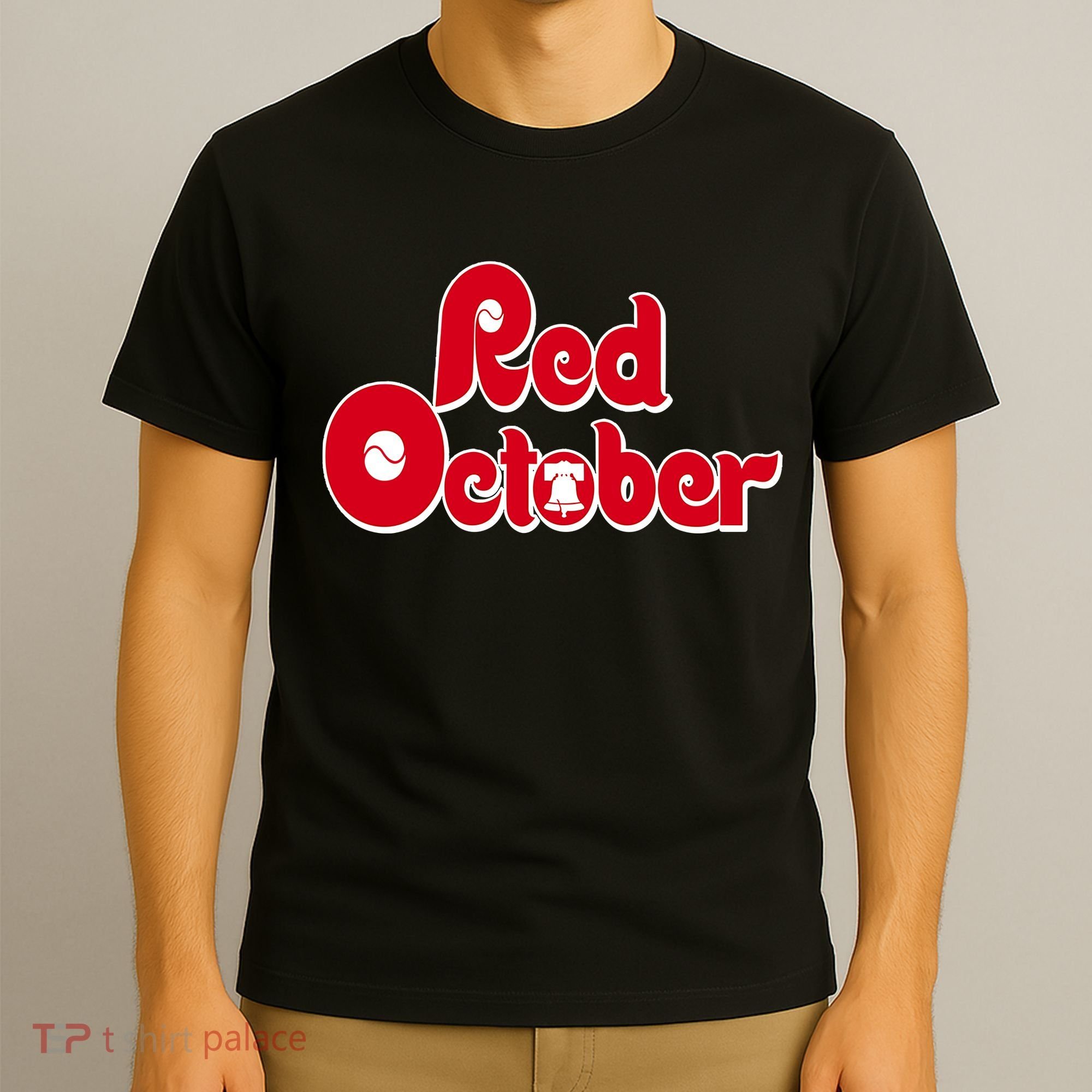 Retro Red October Philly_Philadelphia Vintage T-Shirt