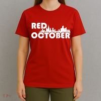 Retro Red October Philly_Philadelphia Vintage T-Shirt thumb 4