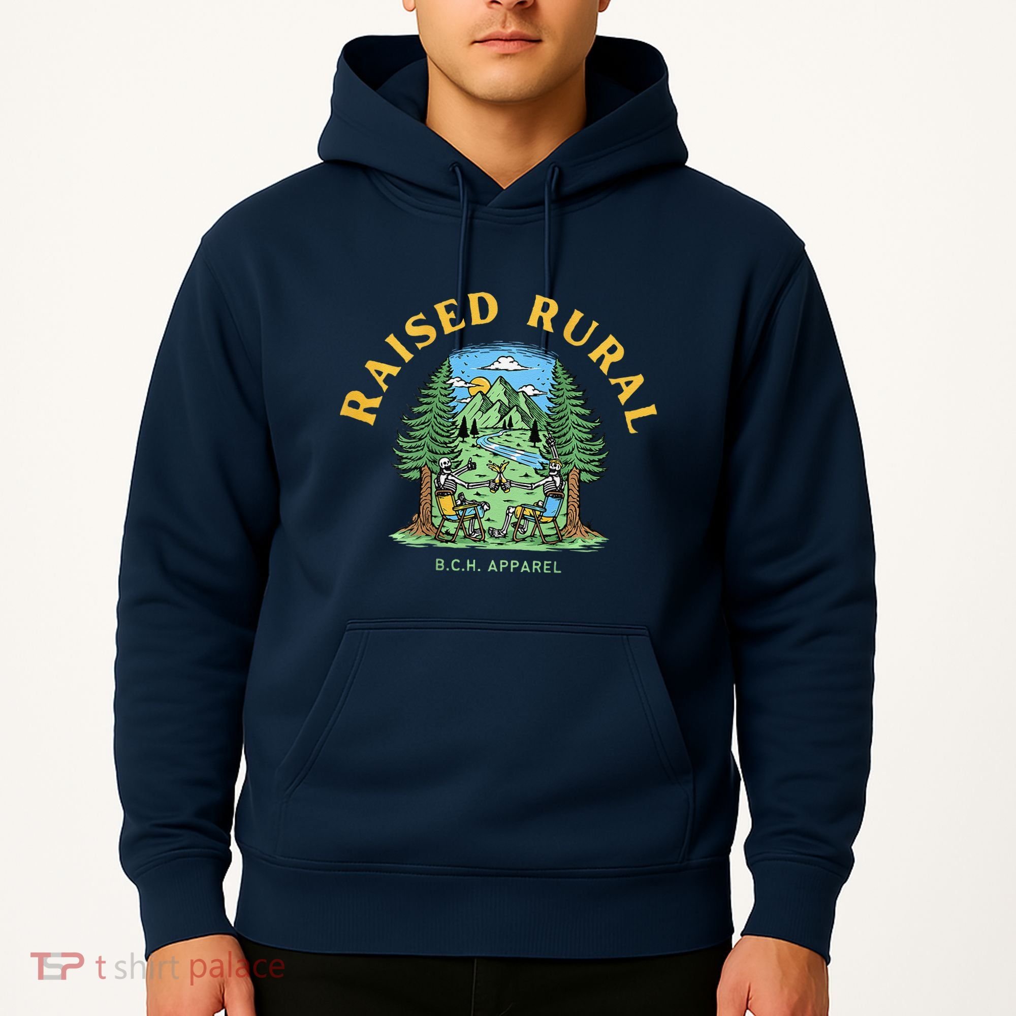 Raised Rural Outdoorsy Hoodie
