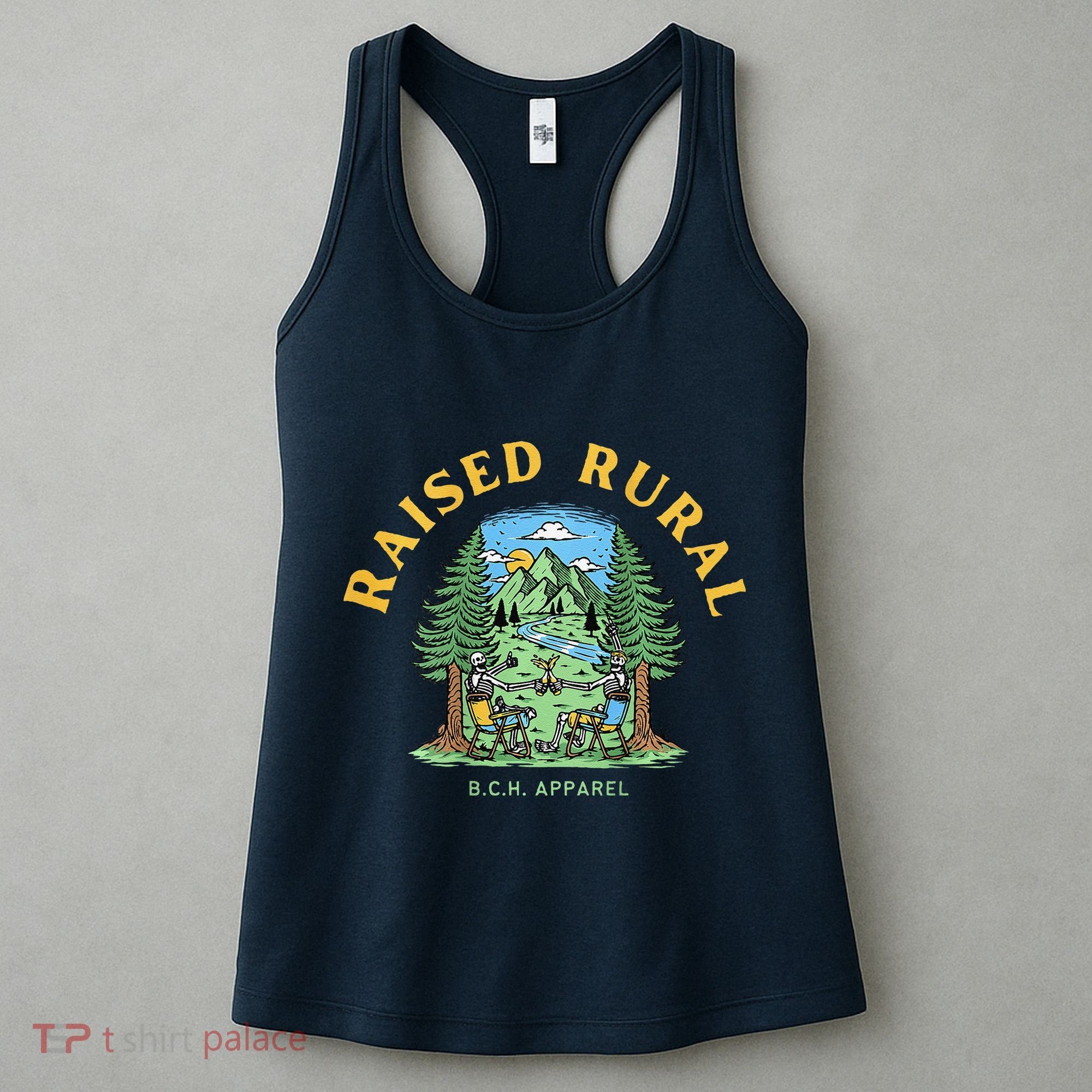 Raised Rural Outdoorsy Women's Tank Top