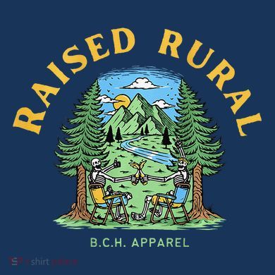 Raised Rural Outdoorsy Toddler Hoodie