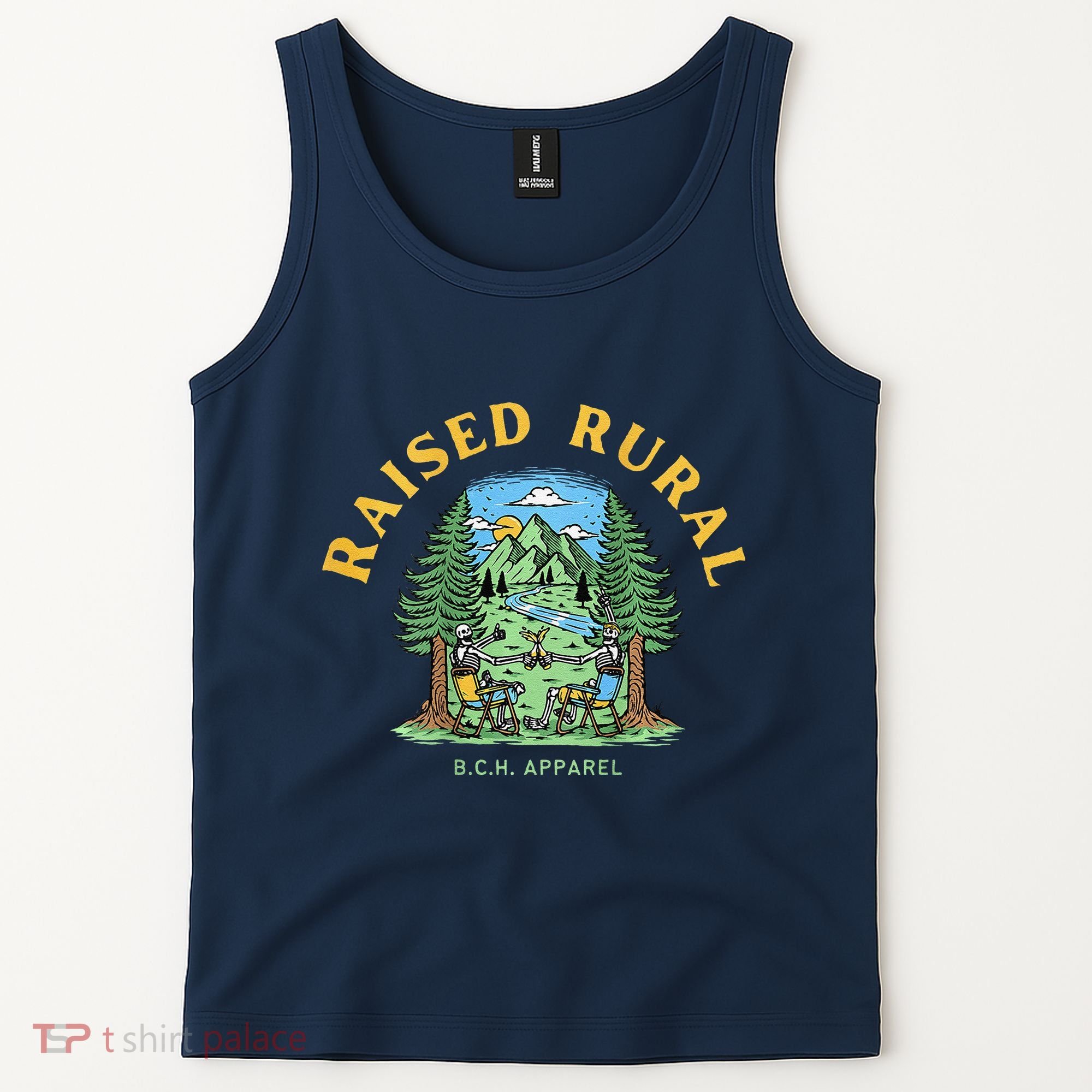 Raised Rural Outdoorsy Tank Top