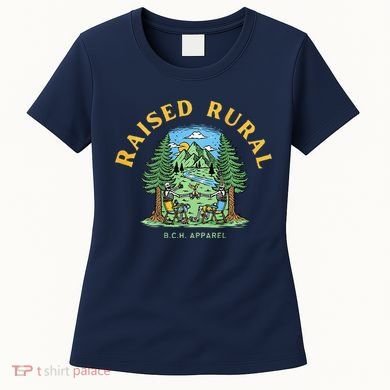 Raised Rural Outdoorsy Women's T-Shirt