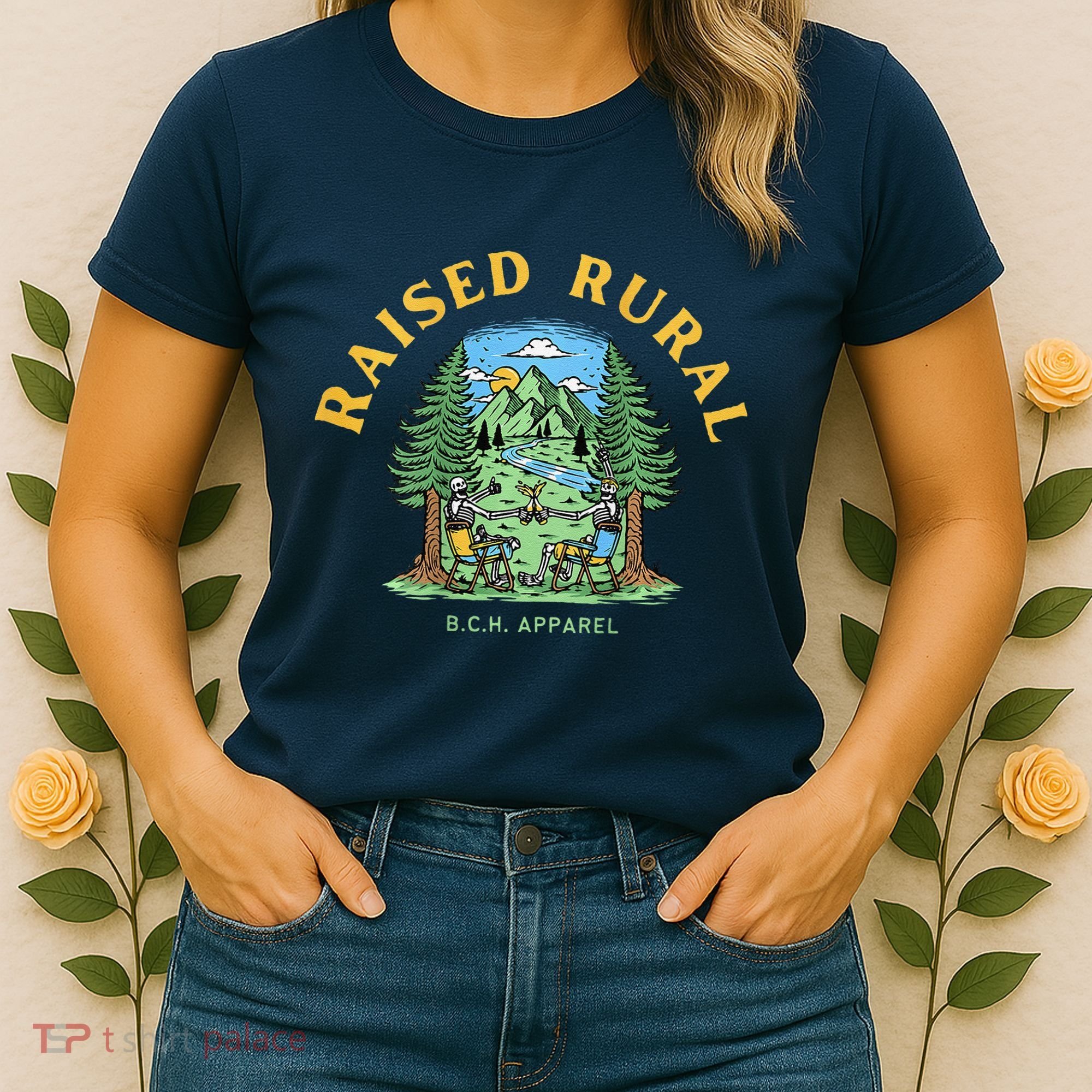 Raised Rural Outdoorsy Women's T-Shirt