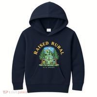 Raised Rural Outdoorsy Kids Hoodie thumb 0