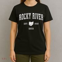 Rocky River Ohio Oh Vintage Athletic Sports T-Shirt thumb 4