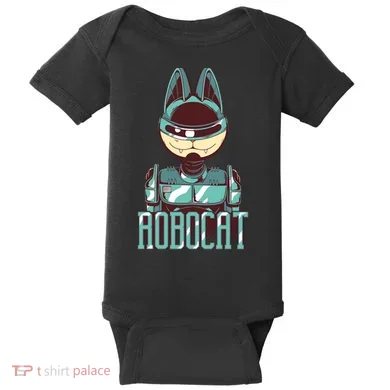 Robocat Baby Bodysuit
