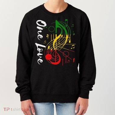Reggae Rastafari One Pride Love Women's Sweatshirt