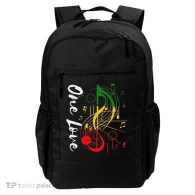 Reggae Rastafari One Pride Love Backpack