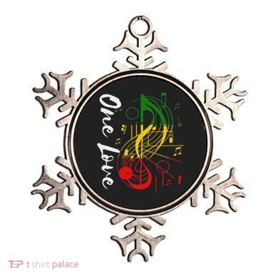 Reggae Rastafari One Pride Love Ornament