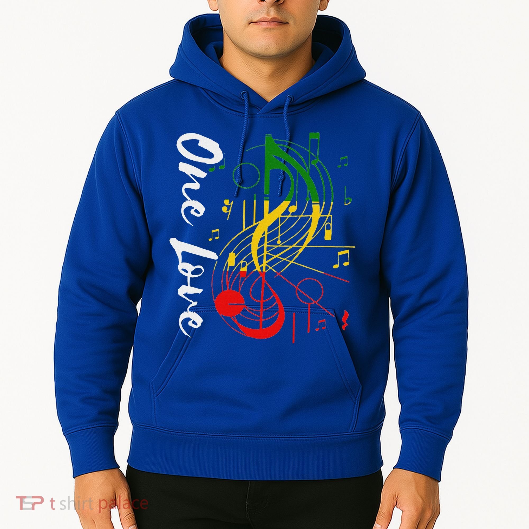 Reggae Rastafari One Pride Love Hoodie