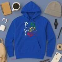 Reggae Rastafari One Pride Love Hoodie thumb 3