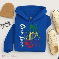 Reggae Rastafari One Pride Love Hoodie thumb 4