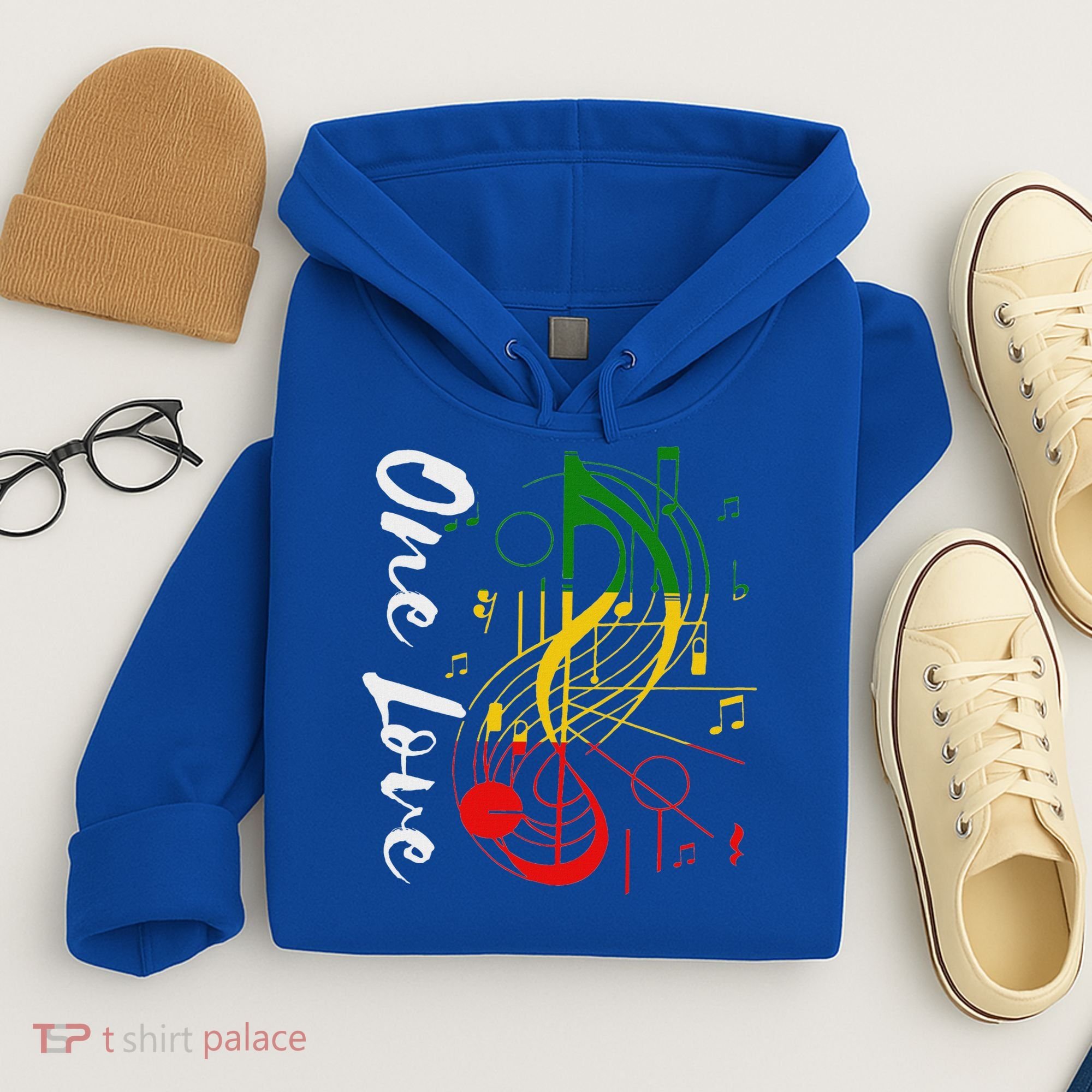 Reggae Rastafari One Pride Love Hoodie