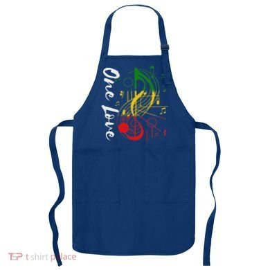 Reggae Rastafari One Pride Love Apron