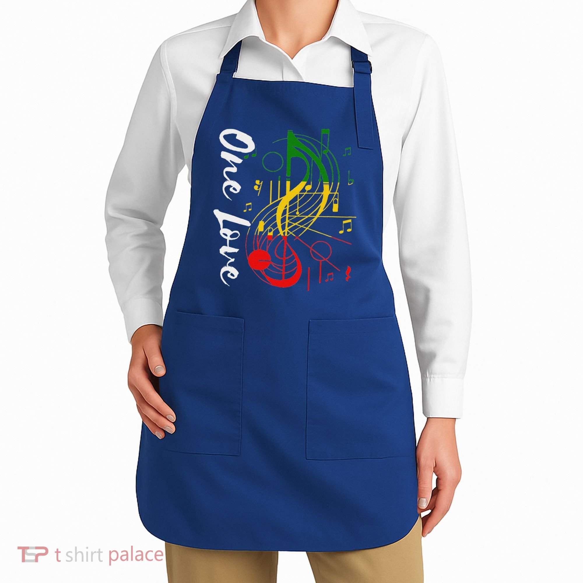 Reggae Rastafari One Pride Love Apron