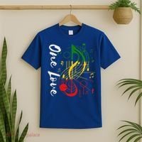 Reggae Rastafari One Pride Love T-Shirt thumb 2