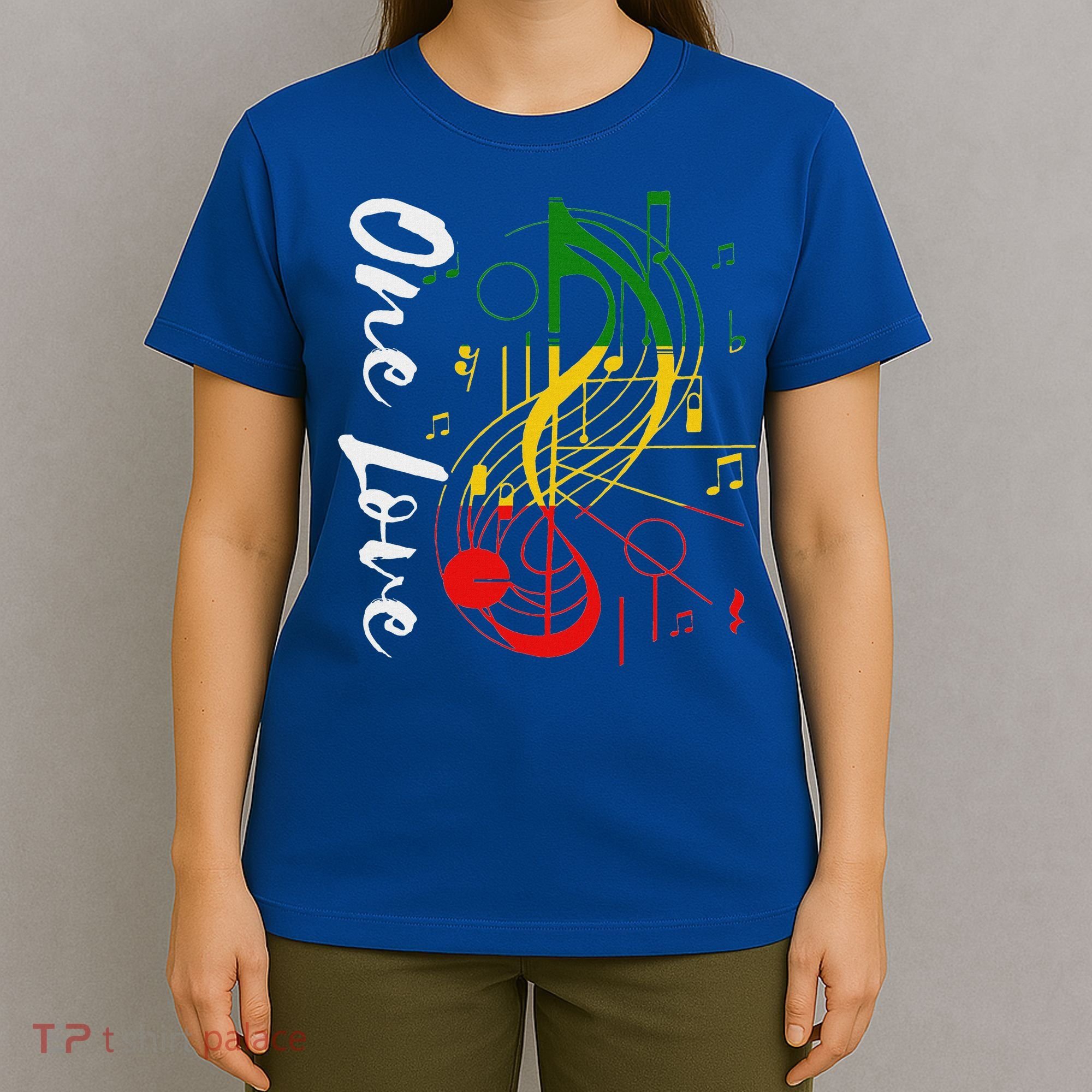 Reggae Rastafari One Pride Love T-Shirt