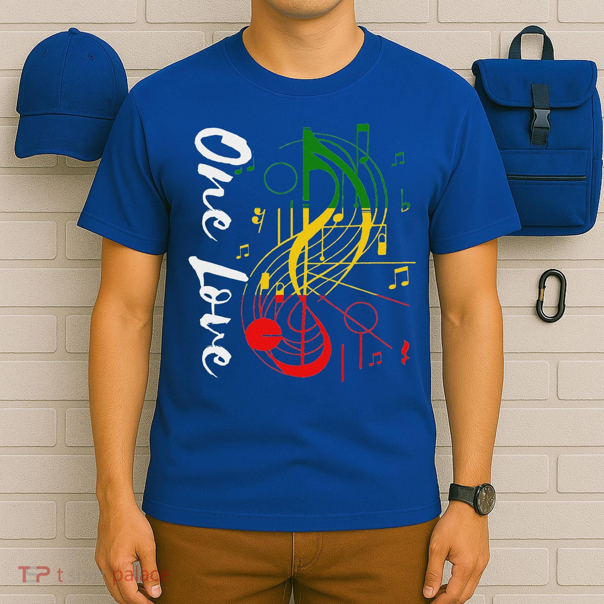 Reggae Rastafari One Pride Love T-Shirt