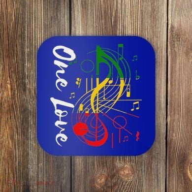 Reggae Rastafari One Pride Love Coaster