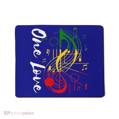 Reggae Rastafari One Pride Love Mousepad