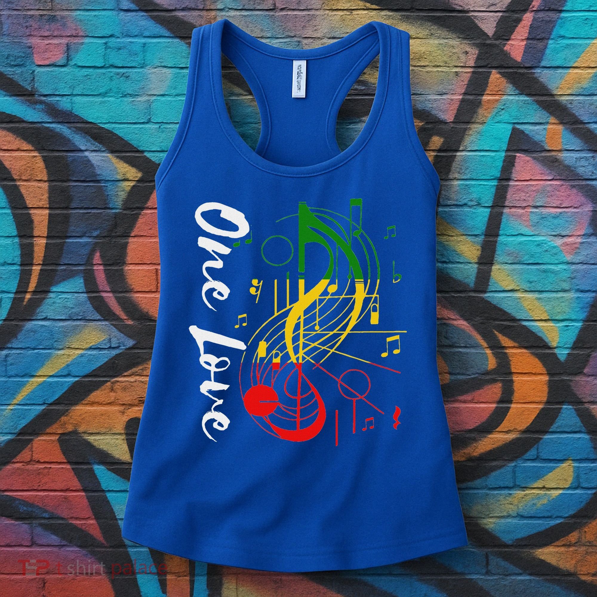 Reggae Rastafari One Pride Love Women's Tank Top
