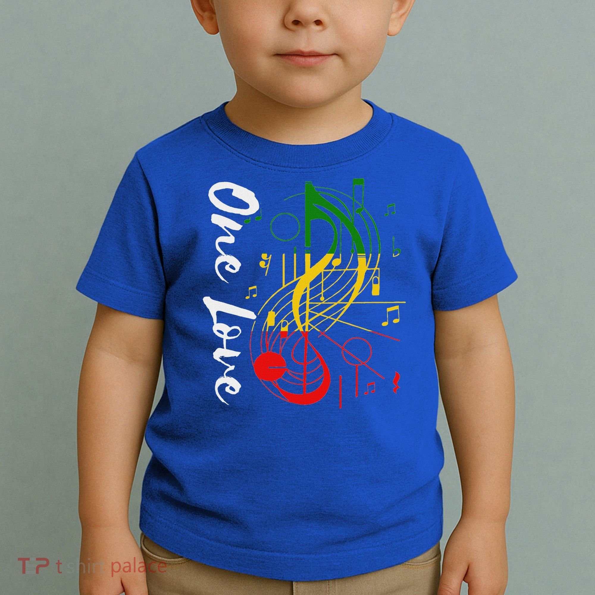 Reggae Rastafari One Pride Love Toddler T-Shirt