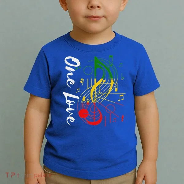 Reggae Rastafari One Pride Love Toddler T-Shirt