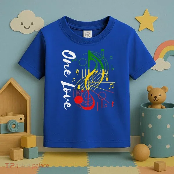 Reggae Rastafari One Pride Love Toddler T-Shirt