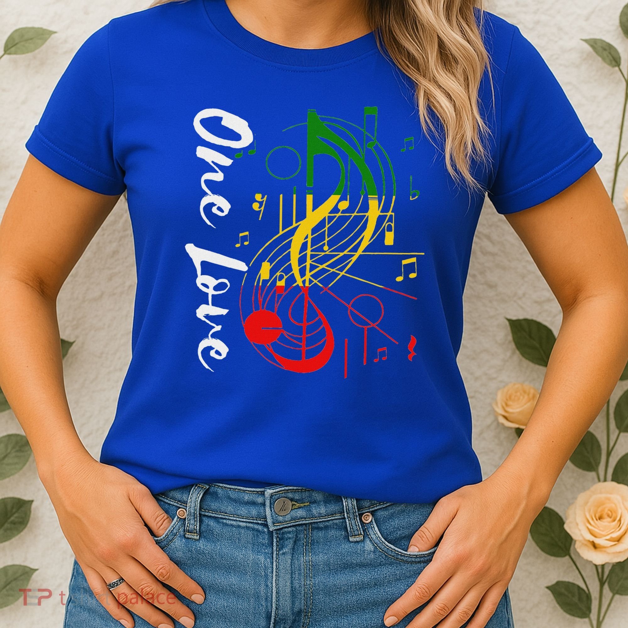 Reggae Rastafari One Pride Love Women's T-Shirt