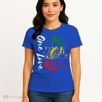 Reggae Rastafari One Pride Love Women's T-Shirt thumb 4