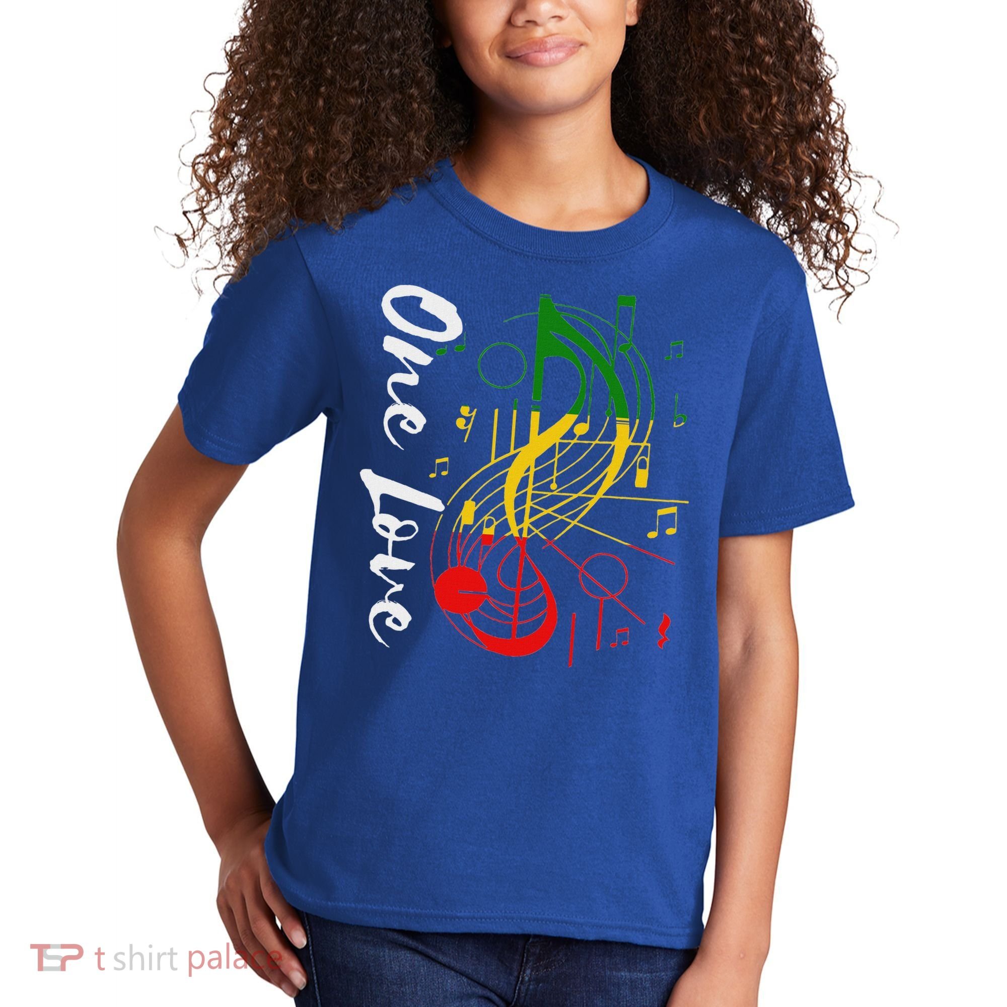 Reggae Rastafari One Pride Love Kids T-Shirt