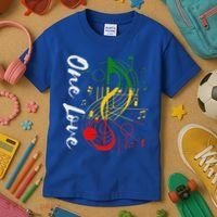 Reggae Rastafari One Pride Love Kids T-Shirt thumb 3