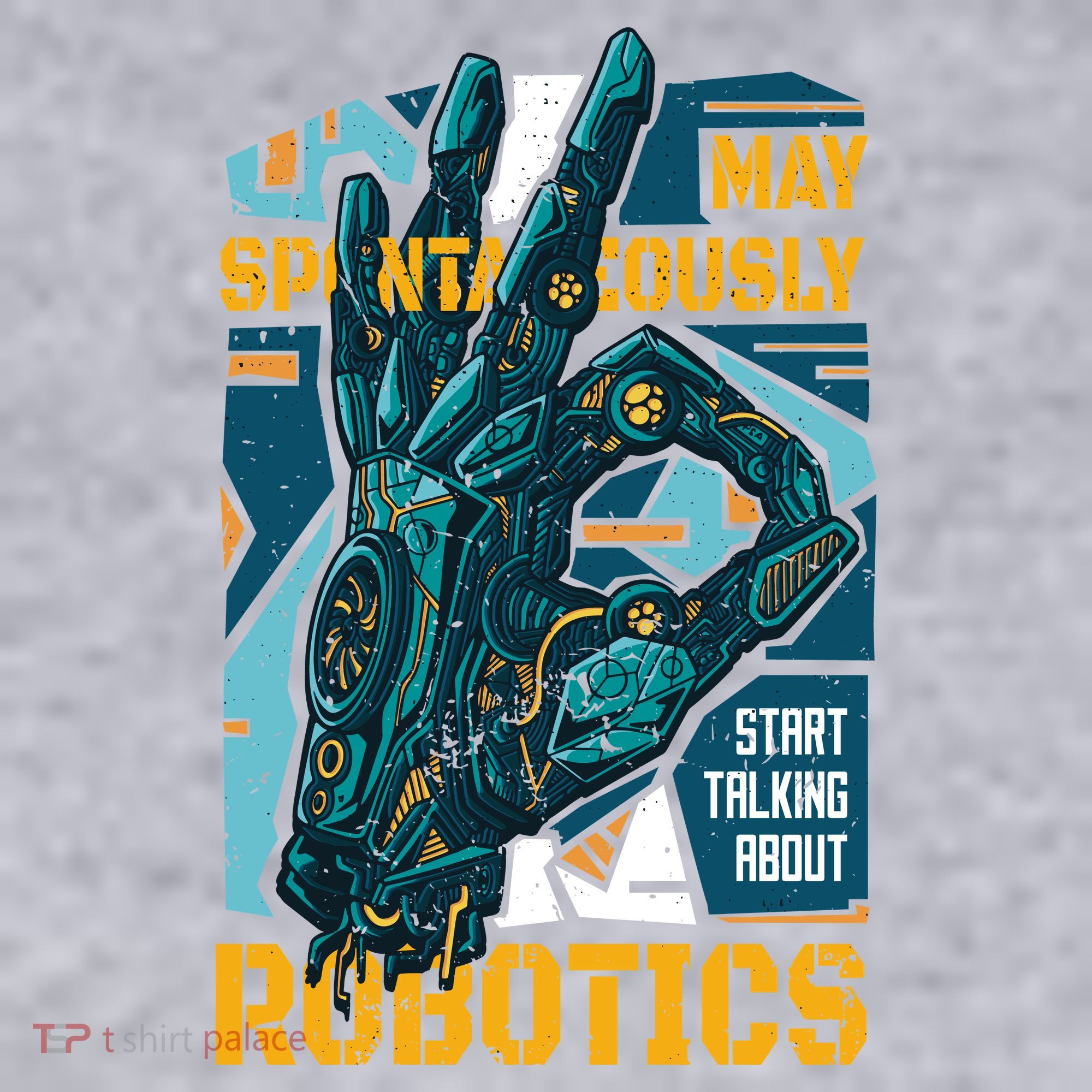 Robotics Women's Racerback Cropped Tank