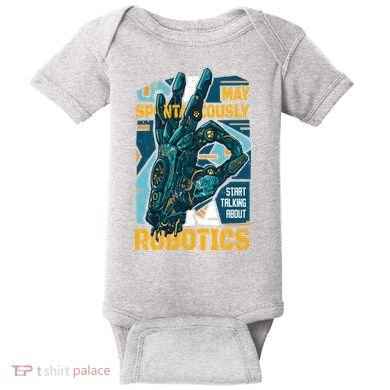 Robotics Baby Bodysuit