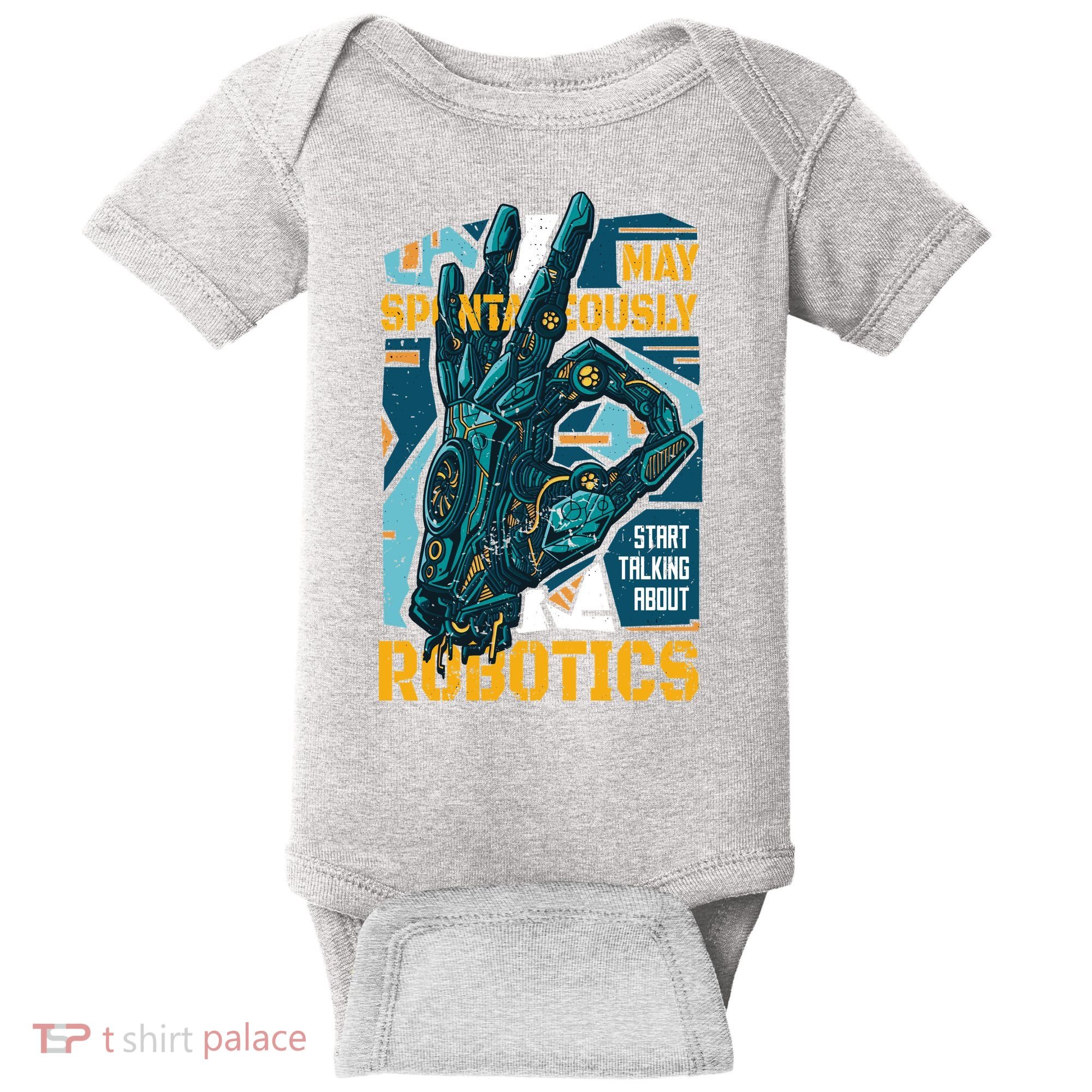 Robotics Baby Bodysuit